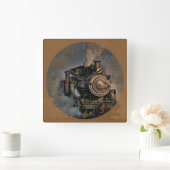 stuurmachinetraining vierkante klok (Huis)