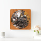 stuurmachinetraining vierkante klok (Huis)