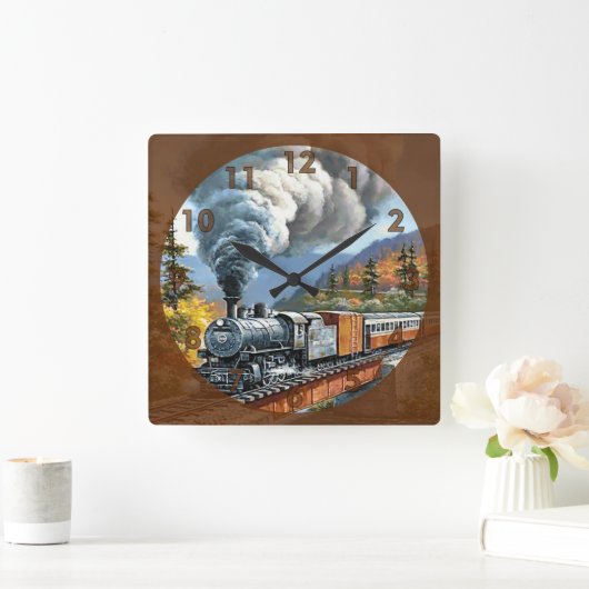 stuurmachinetraining vierkante klok (Huis)