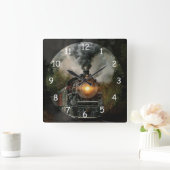 stuurmachinetraining vierkante klok (Huis)