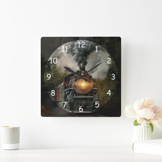 stuurmachinetraining vierkante klok (Huis)