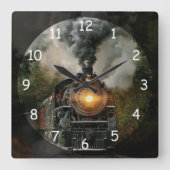 stuurmachinetraining vierkante klok (Voorkant)