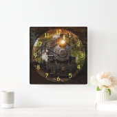 stuurmachinetraining vierkante klok (Huis)