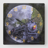 stuurmachinetraining vierkante klok (Voorkant)