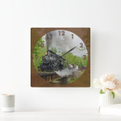  stuurmachinetraining vierkante klok (Huis)