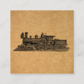 stuurmotor locomotieven en kaartstijl informatiekaartje (Voorkant)