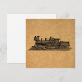 stuurmotor locomotieven en kaartstijl kaart (Voorkant / Achterkant)