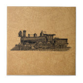  stuurmotor locomotieven en kaartstijl tegeltje (Voorkant)