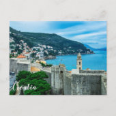 Stuurmuur van Dubrovnik Briefkaart (Voorkant)