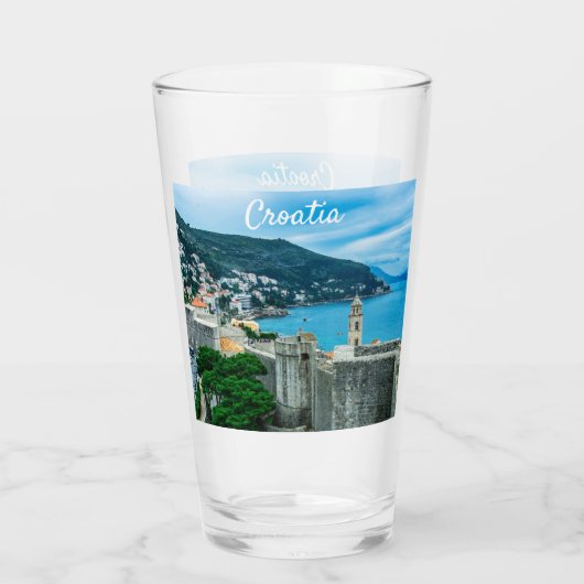 Stuurmuur van Dubrovnik Glas (Achterkant)