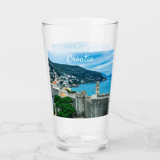 Stuurmuur van Dubrovnik Glas (Voorkant)