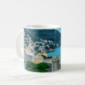Stuurmuur van Dubrovnik Koffiemok (Voorkant links)