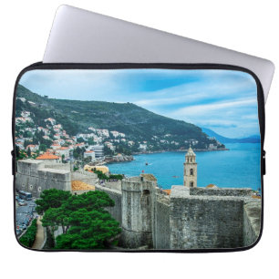 Stuurmuur van Dubrovnik Laptop Sleeve