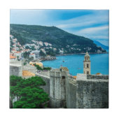 Stuurmuur van Dubrovnik Tegeltje (Voorkant)