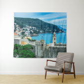 Stuurmuur van Dubrovnik Wandkleed (In Situ (horizontaal))