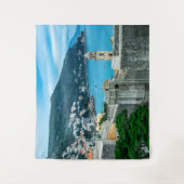 Stuurmuur van Dubrovnik Wandkleed (Voorkant)
