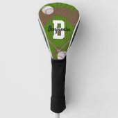 Stuurprogramma Baseball Fans Golfheadcover (Voorkant)