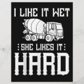 Stuurprogramma betonafwerker flyer (Voorkant)