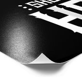 Stuurprogramma betonafwerker foto afdruk (Hoek)