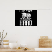 Stuurprogramma betonafwerker poster (Keuken)