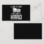 Stuurprogramma betonafwerker visitekaartje (Voorkant / Achterkant)