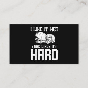 Stuurprogramma betonafwerker visitekaartje