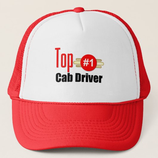 Stuurprogramma bovenaan trucker pet (Voorkant)