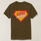 Stuurprogramma bus - cadeaus Super Bus - driver T-shirt (Design voorkant)