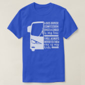 Stuurprogramma bus driver t-shirt (Design voorkant)