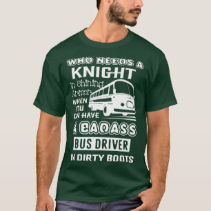 Stuurprogramma bus-stuurprogrammabus t-shirt