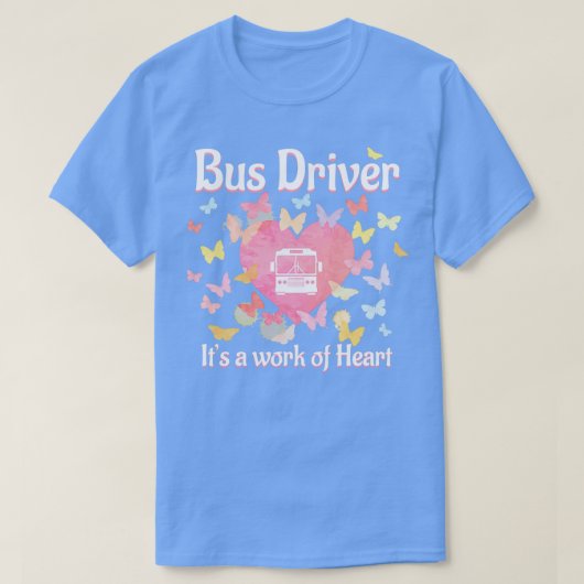 Stuurprogramma Cute Bus T-shirt (Design voorkant)