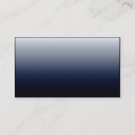 Stuurprogramma Elegant Navy Blue Visitekaartje (Achterkant)