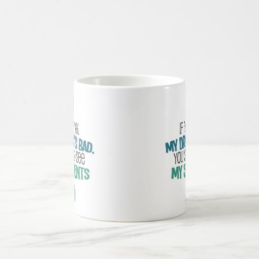 Stuurprogramma funny Driving Instructor Teacher Co Koffiemok (Center)