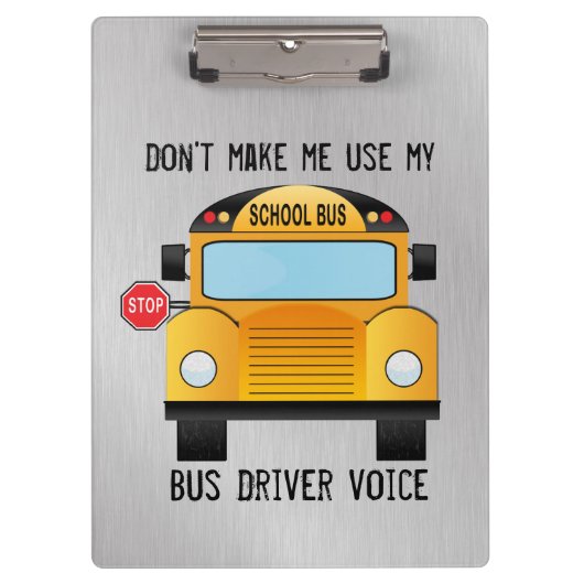 Stuurprogramma Funny School Klembord (Voorkant)