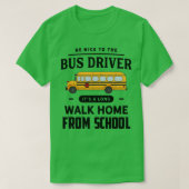 Stuurprogramma Funny School T-shirt (Design voorkant)