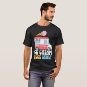 Stuurprogramma Ice Cream Truck Sundae Gelato Desse T-shirt (Voorkant volledig)