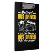 Stuurprogramma in ruste bus klembord (Rechts)