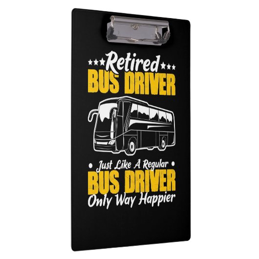 Stuurprogramma in ruste bus klembord (Rechts)