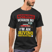 Stuurprogramma-instructeur Lessen Stuurprogramma T-shirt (Voorkant)