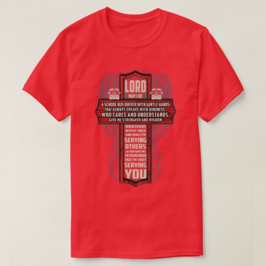 Stuurprogramma Kind School Bus T-shirt (Design voorkant)