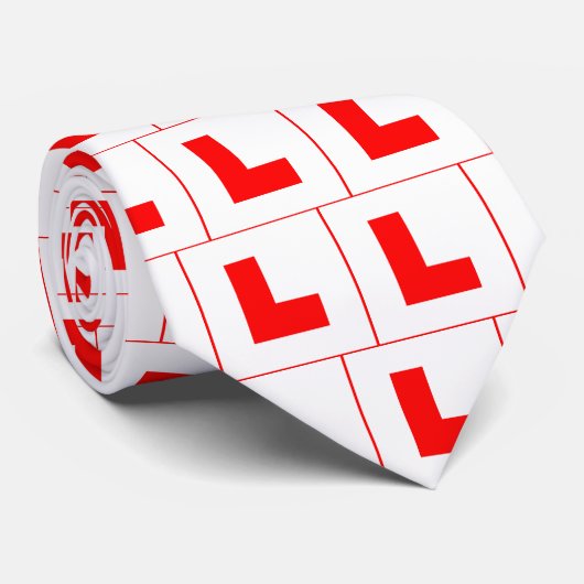 Stuurprogramma L-Bord Leerling/Bachelorette-nacht Stropdas (Opgerold)