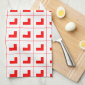 Stuurprogramma L-Bord Leerling/Bachelorette-nacht Theedoek (Quarter Fold)