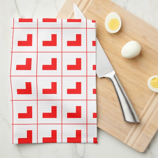 Stuurprogramma L-Bord Leerling/Bachelorette-nacht Theedoek (Quarter Fold)