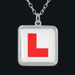 Stuurprogramma L-Bord Leerling/Bachelorette-nacht Zilver Vergulden Ketting<br><div class="desc">Funny Novelty L-Bord Learning Driver Sign / Bachelorette Hen Night Party.

Wereldbol Trotters is gespecialiseerd in idiosyncratische beelden van rond het wereldbol. Hier vindt u unieke Wenskaarten,  Briefkaarten,  Posters,  Muismatten en nog veel meer.</div>