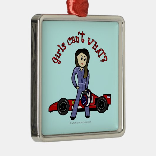 Stuurprogramma lichte wielrenauto metalen ornament (Rechts)