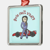 Stuurprogramma lichte wielrenauto metalen ornament (Links)