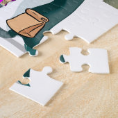 Stuurprogramma Puzzles White en Black Penguin Scho Legpuzzel (Zijkant)