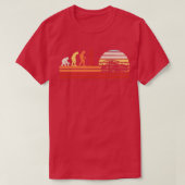 Stuurprogramma Retro School-bus -  bus - chauffeur T-shirt (Design voorkant)
