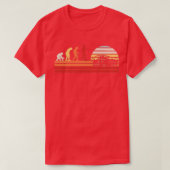 Stuurprogramma Retro School-bus  bus-driver Klassi T-shirt (Design voorkant)