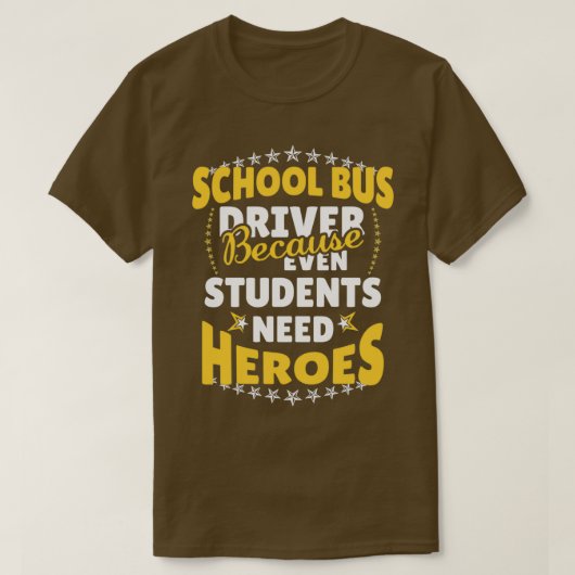 Stuurprogramma school 60 t-shirt (Design voorkant)